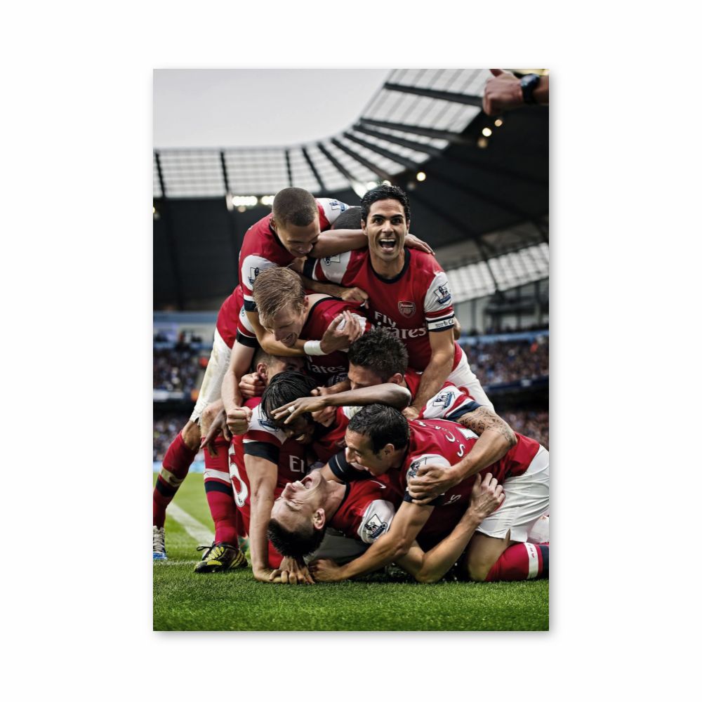 Poster della squadra dell'Arsenal