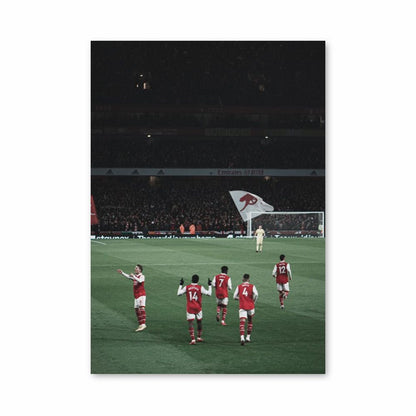 Poster della partita dell'Arsenal