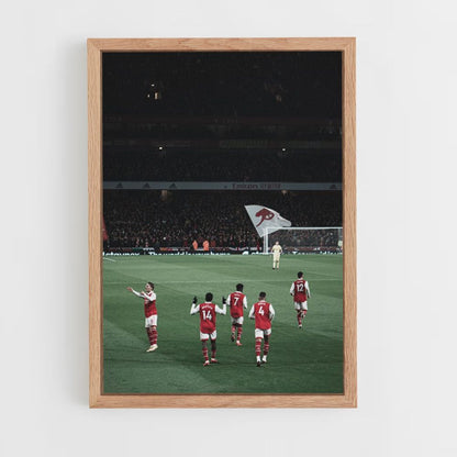 Poster della partita dell'Arsenal