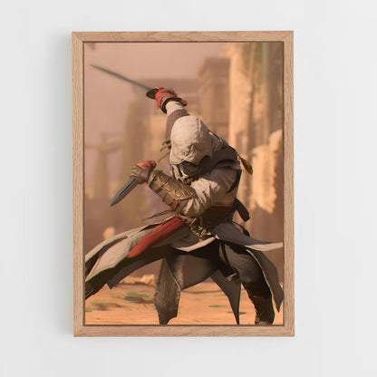 assassins-creed-14 cadre Bois clair