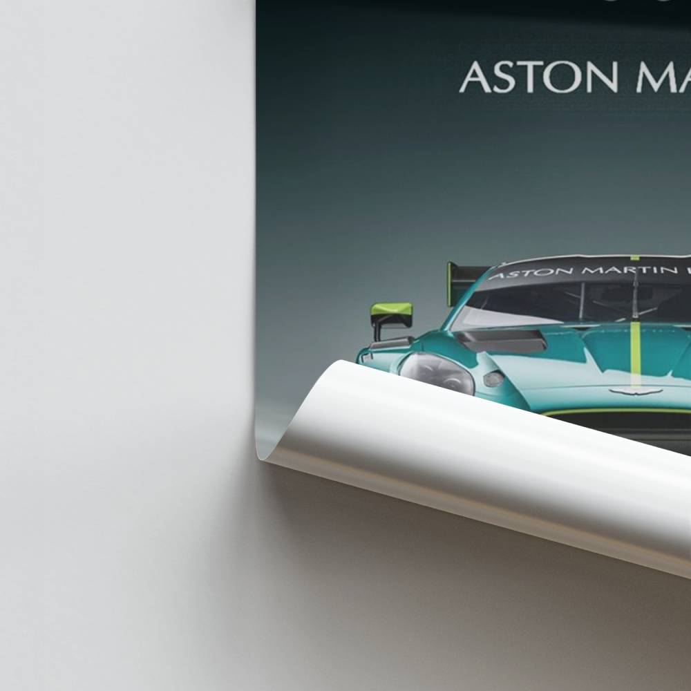 Poster Aston Martin Vantage