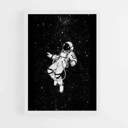astronaut-3 cadre Blanc