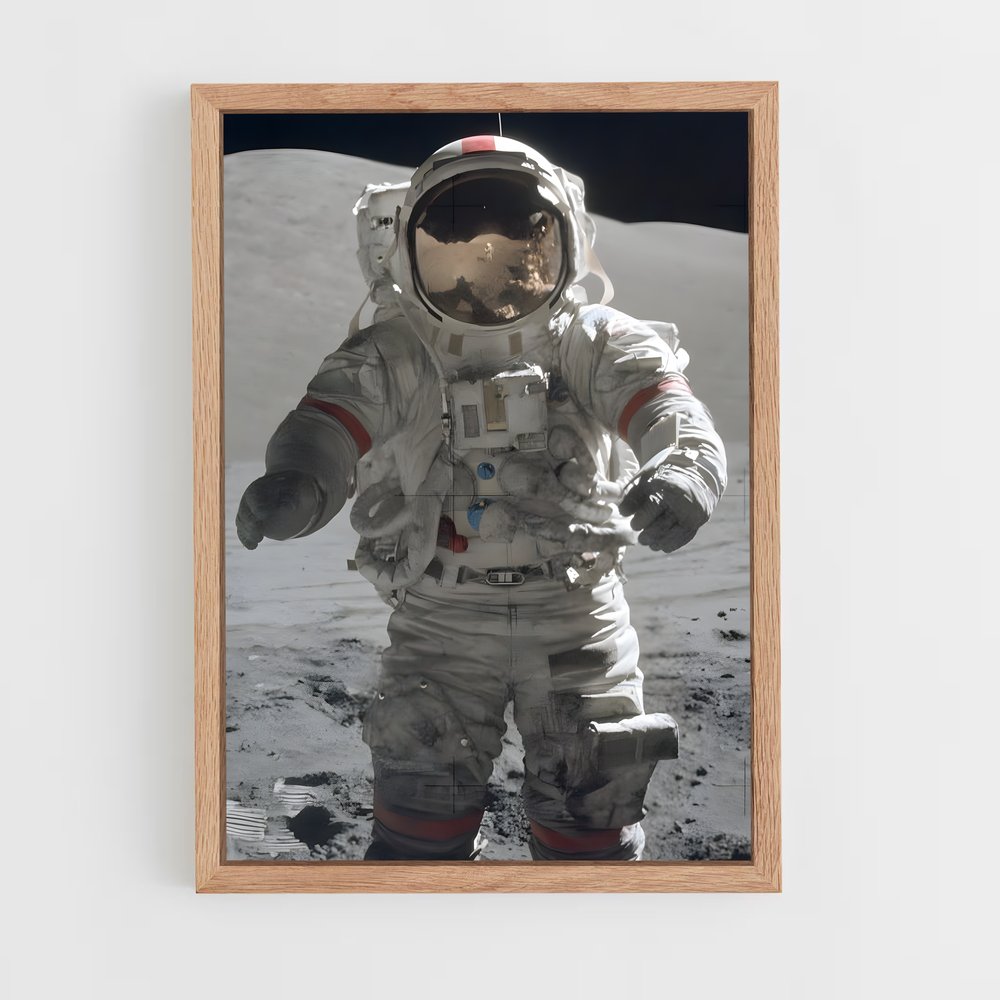astronaut-9 cadre Bois clair