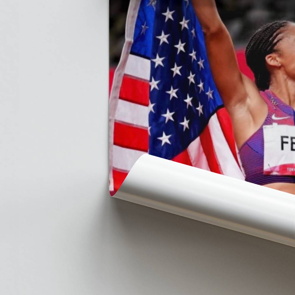 Poster Allyson Felix