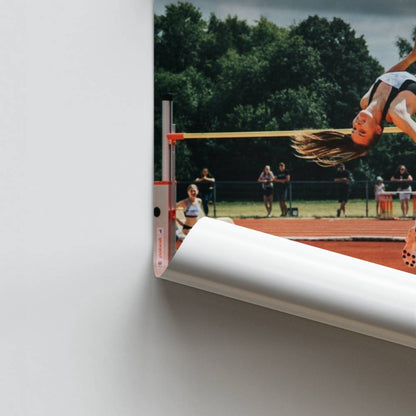 Poster di salto in alto