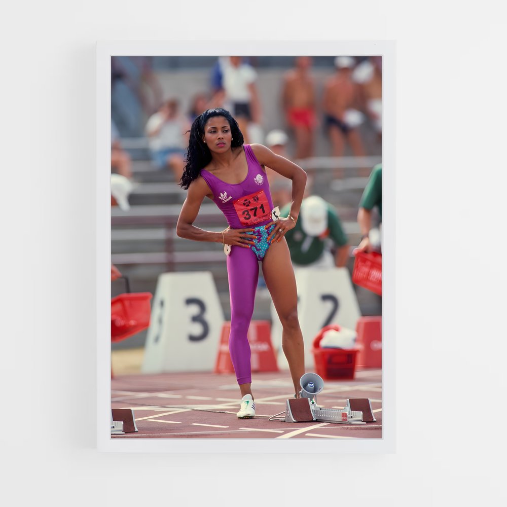 athletism-7 cadre Blanc