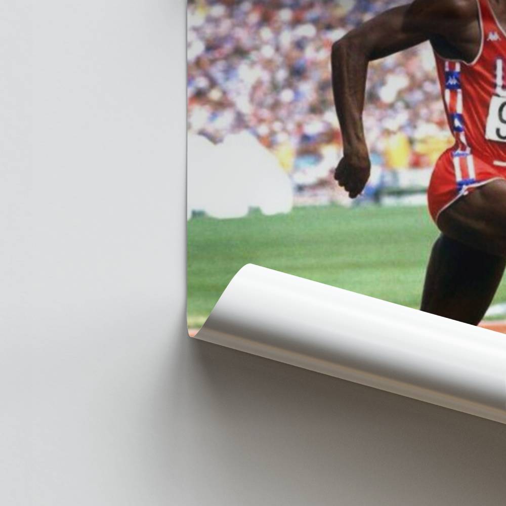 Poster Atletica leggera Carl Lewis