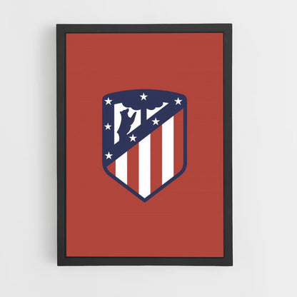 Poster Logo dell'Atletico Madrid