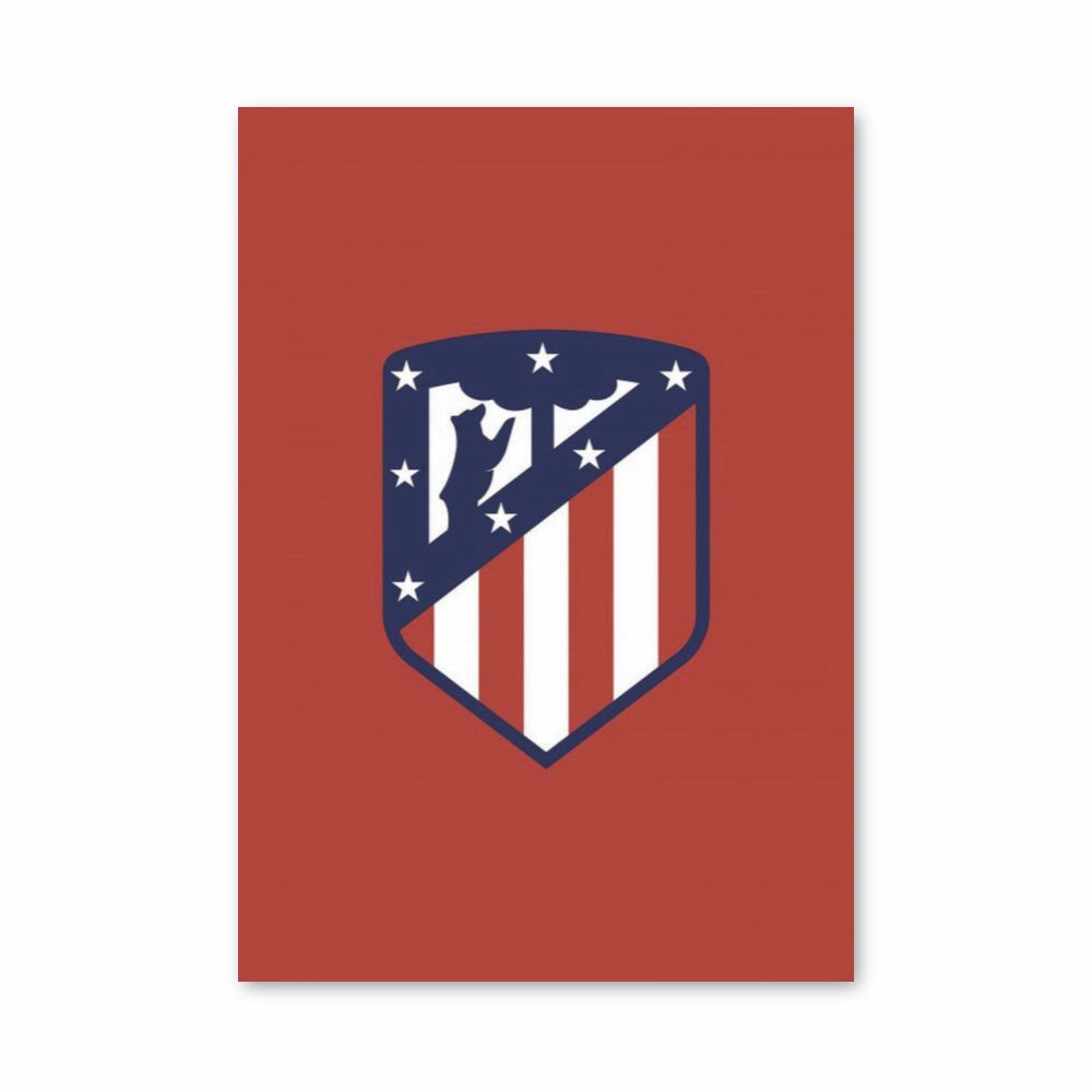 Poster Logo dell'Atletico Madrid