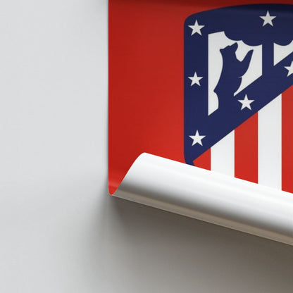 Poster Logo dell'Atletico Madrid