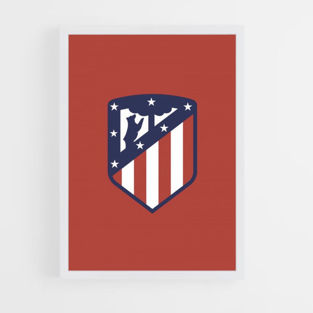 Poster Logo dell'Atletico Madrid