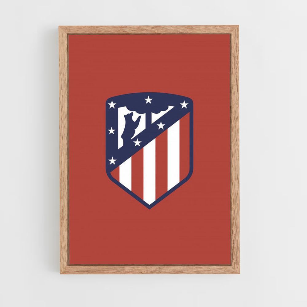 Poster Logo dell'Atletico Madrid