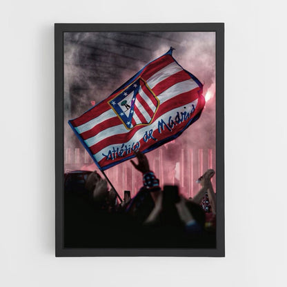 Poster Tifosi dell'Atletico Madrid