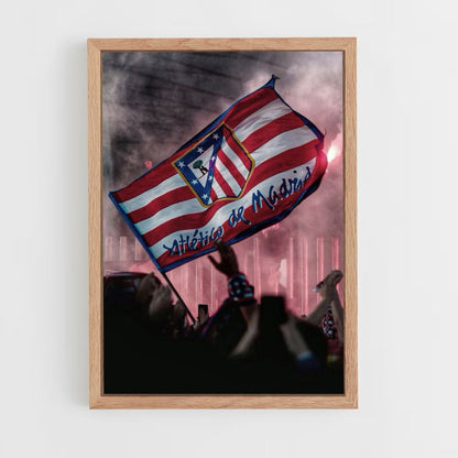 Poster Tifosi dell'Atletico Madrid