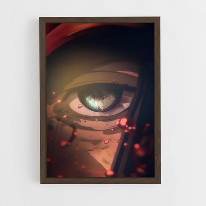 attack-on-titans-19 cadre Bois foncé