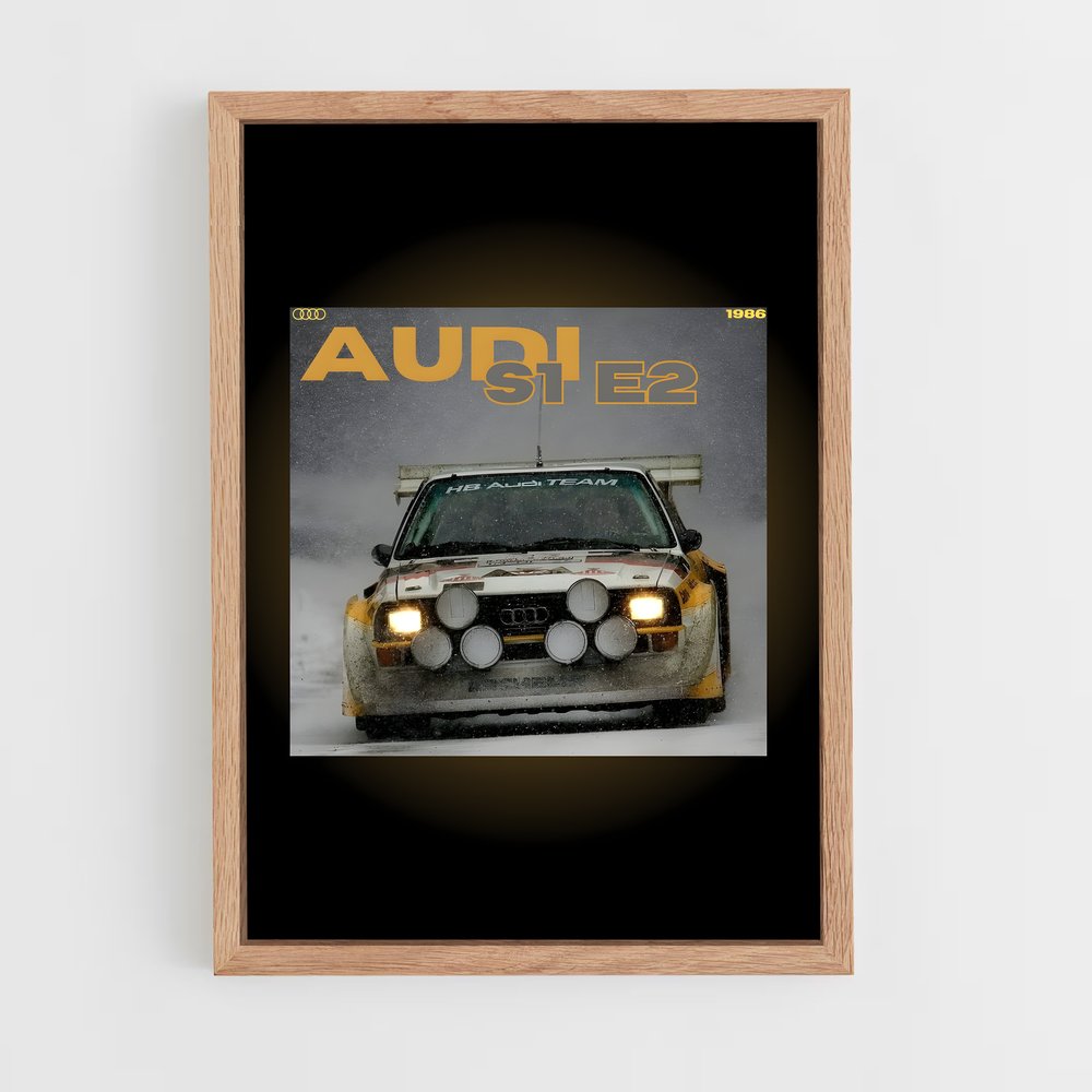 audi-19 cadre Bois clair