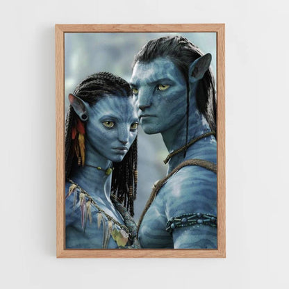 Poster Jake Sully e Neytiri