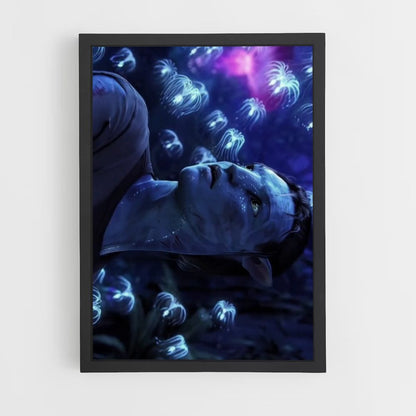 Poster avatar fluorescente