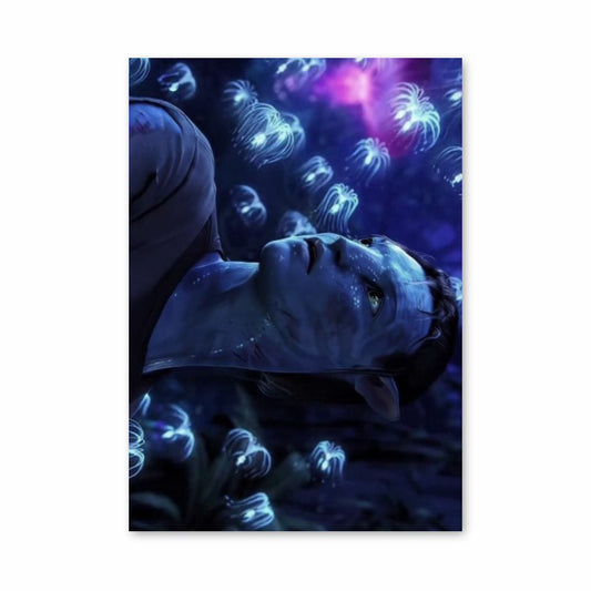 Poster avatar fluorescente