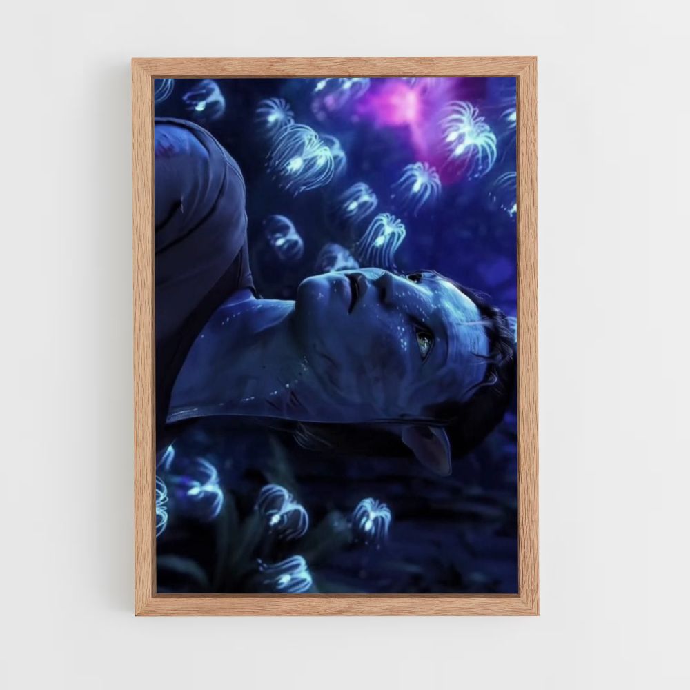 Poster avatar fluorescente