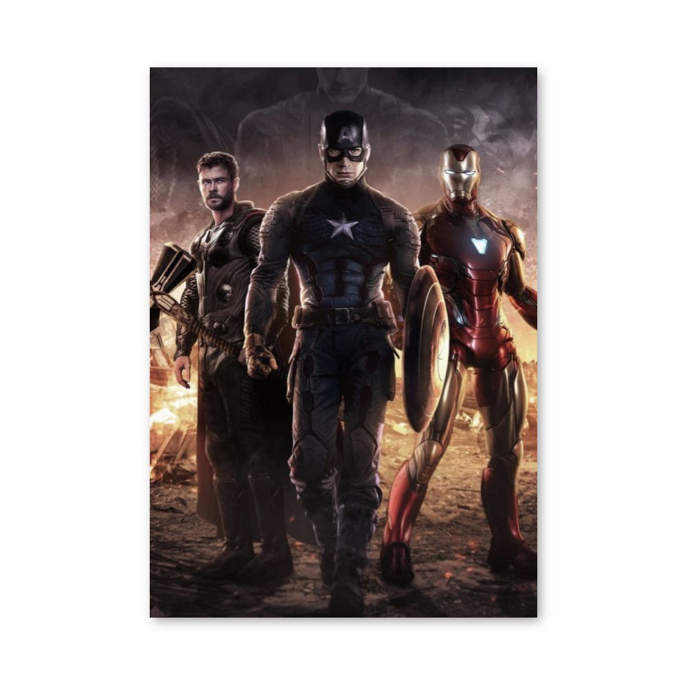 Poster Thor Capitan America Iron Man