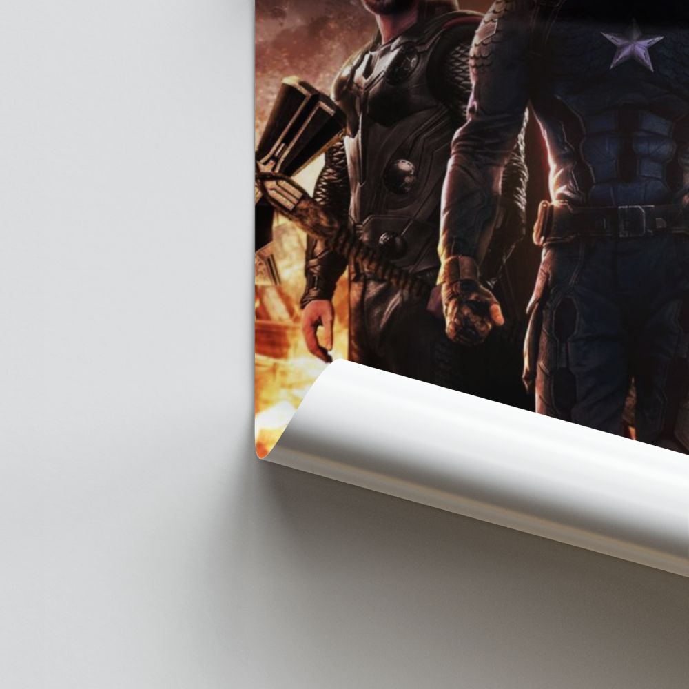 Poster Thor Capitan America Iron Man