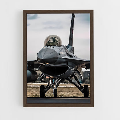 avion-de-chasse-2 cadre Bois foncé