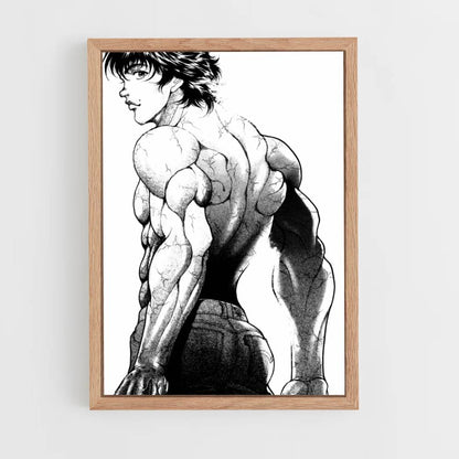 Poster dei muscoli Baki