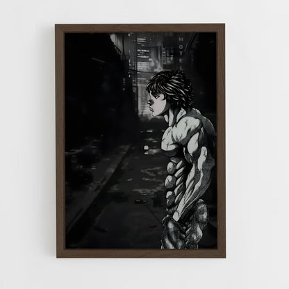 baki-7 cadre Bois foncé
