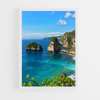 bali-8 cadre Blanc