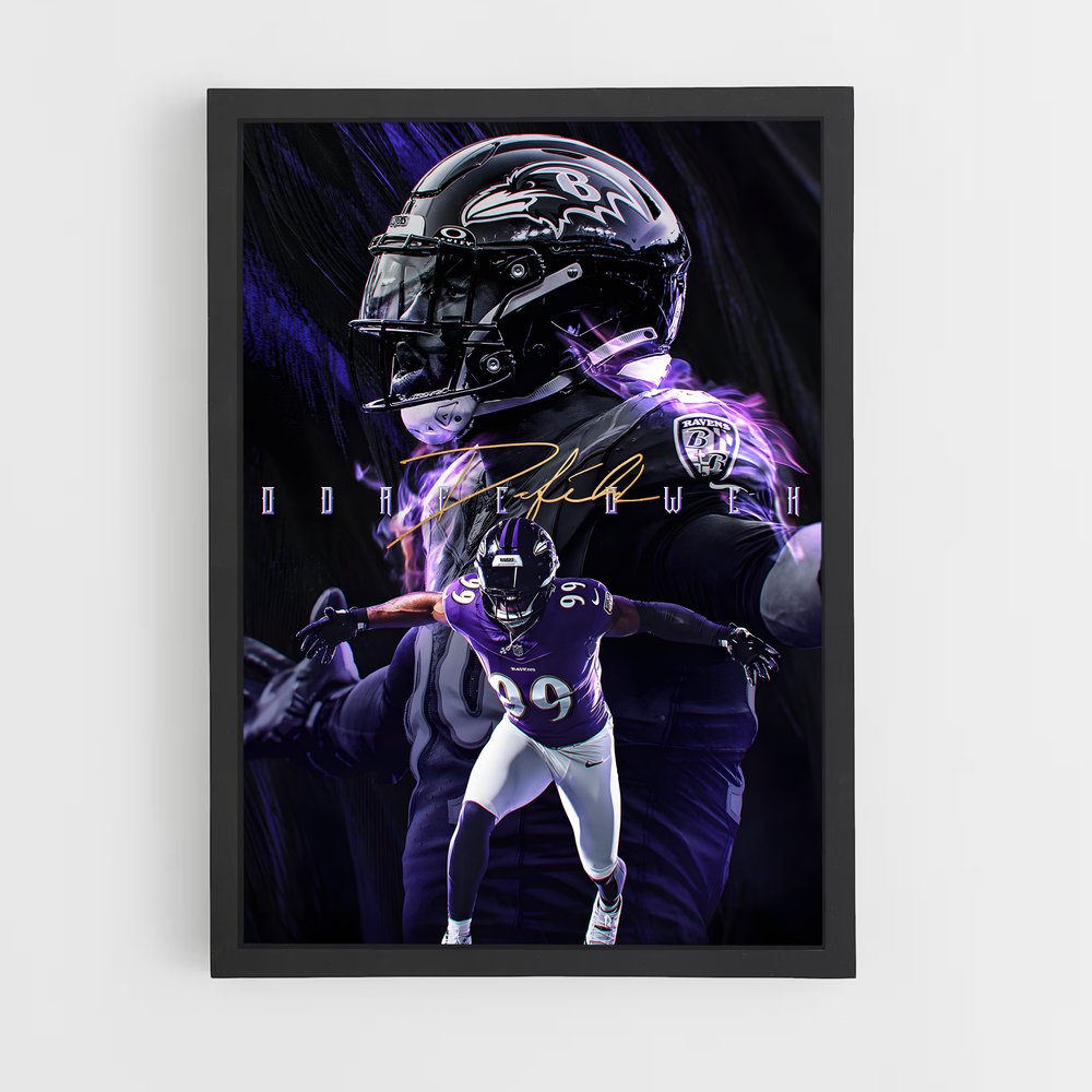 baltimore-ravens-12 cadre Noir