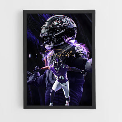 baltimore-ravens-12 cadre Noir