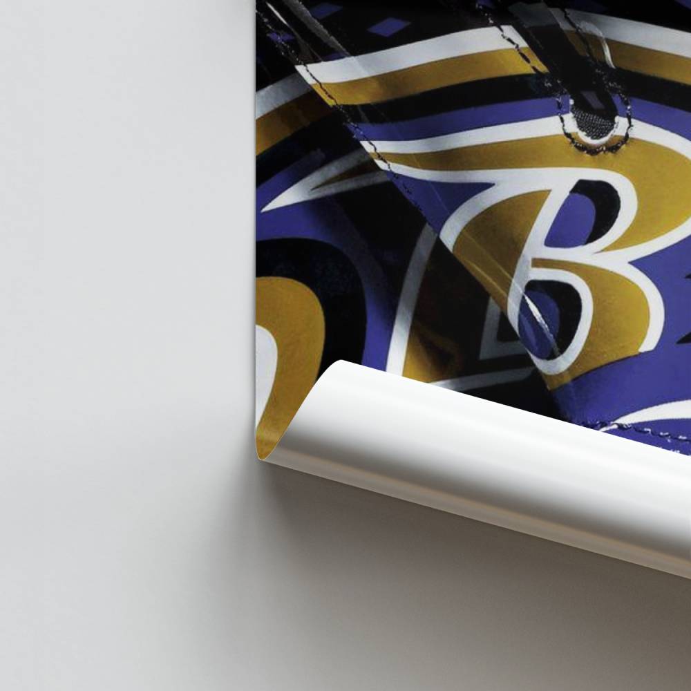 Poster Guanti dei Baltimore Ravens