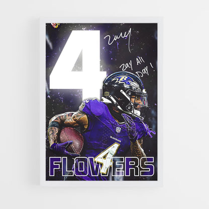baltimore-ravens-2 cadre Blanc