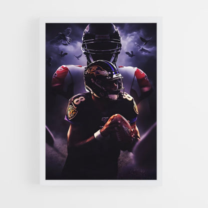 baltimore-ravens-4 cadre Blanc