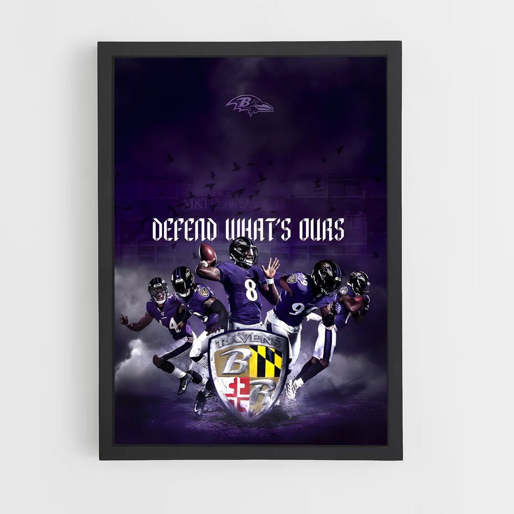 baltimore-ravens-5 cadre Noir