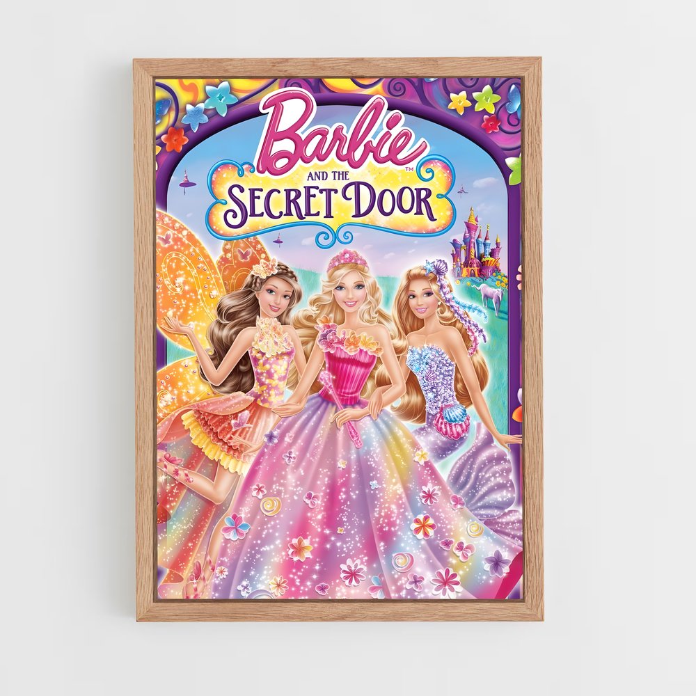 barbie-1 cadre Bois clair