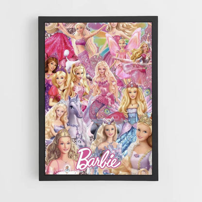 Poster Collage di Barbie