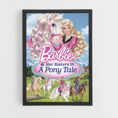 Poster della storia dei pony di Barbie