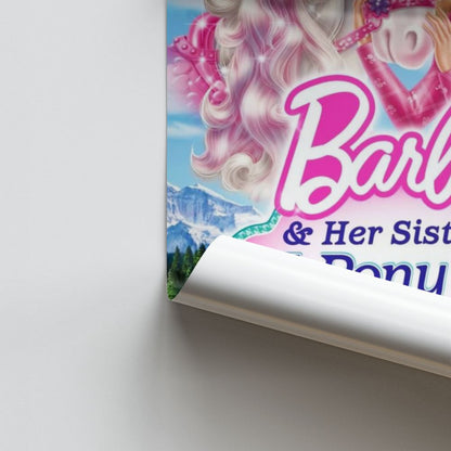 Poster della storia dei pony di Barbie