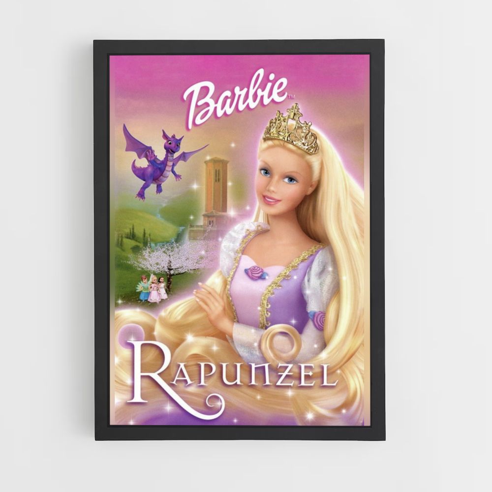 Manifesto Barbie Rapunzel