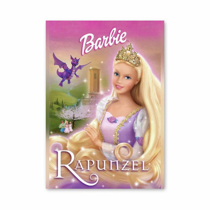 Manifesto Barbie Rapunzel