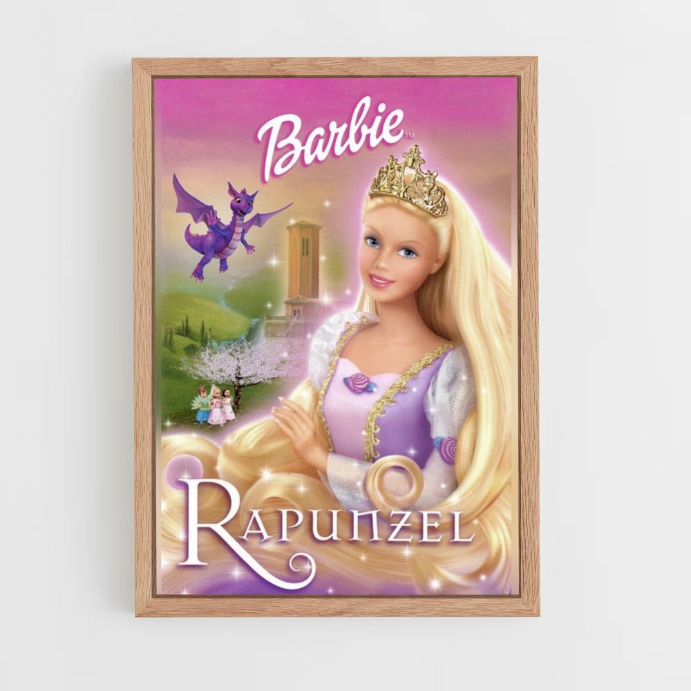 Manifesto Barbie Rapunzel