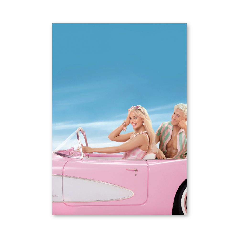 Poster Auto di Barbie