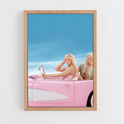 Poster Auto di Barbie