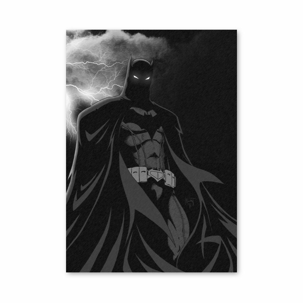 Poster Batman Fulmine