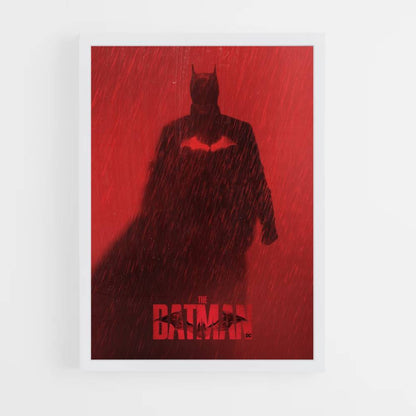 Poster Batman Rosso