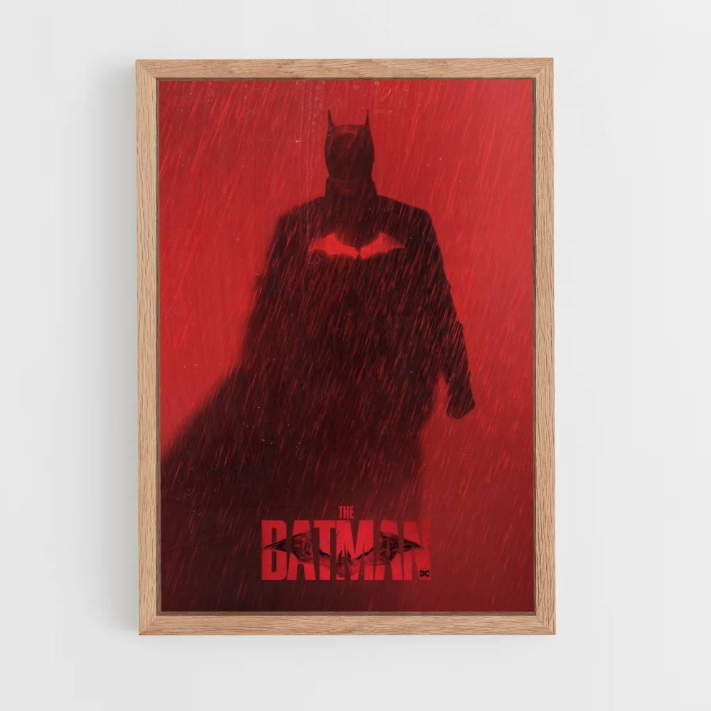 Poster Batman Rosso