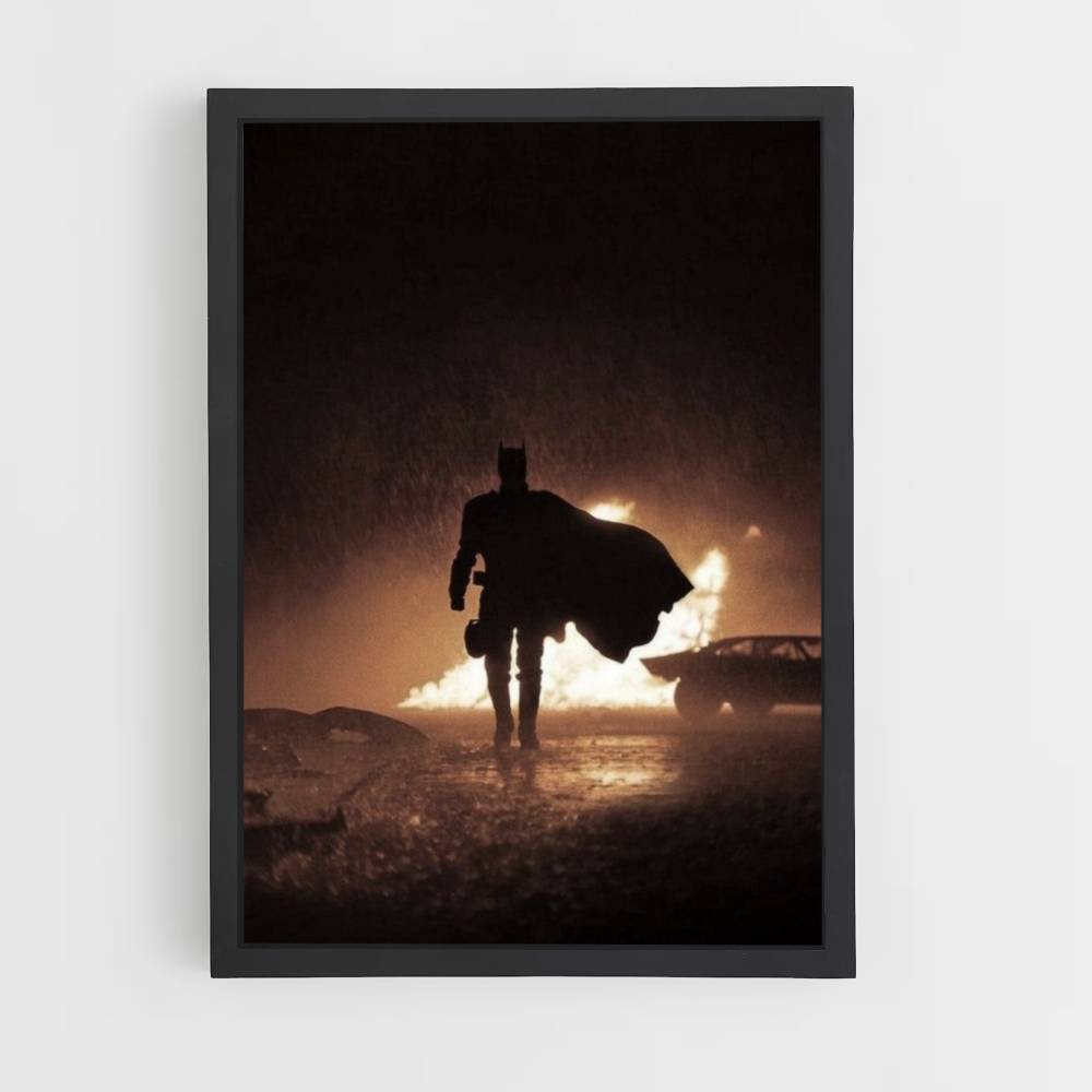 Poster Batman Esplosione