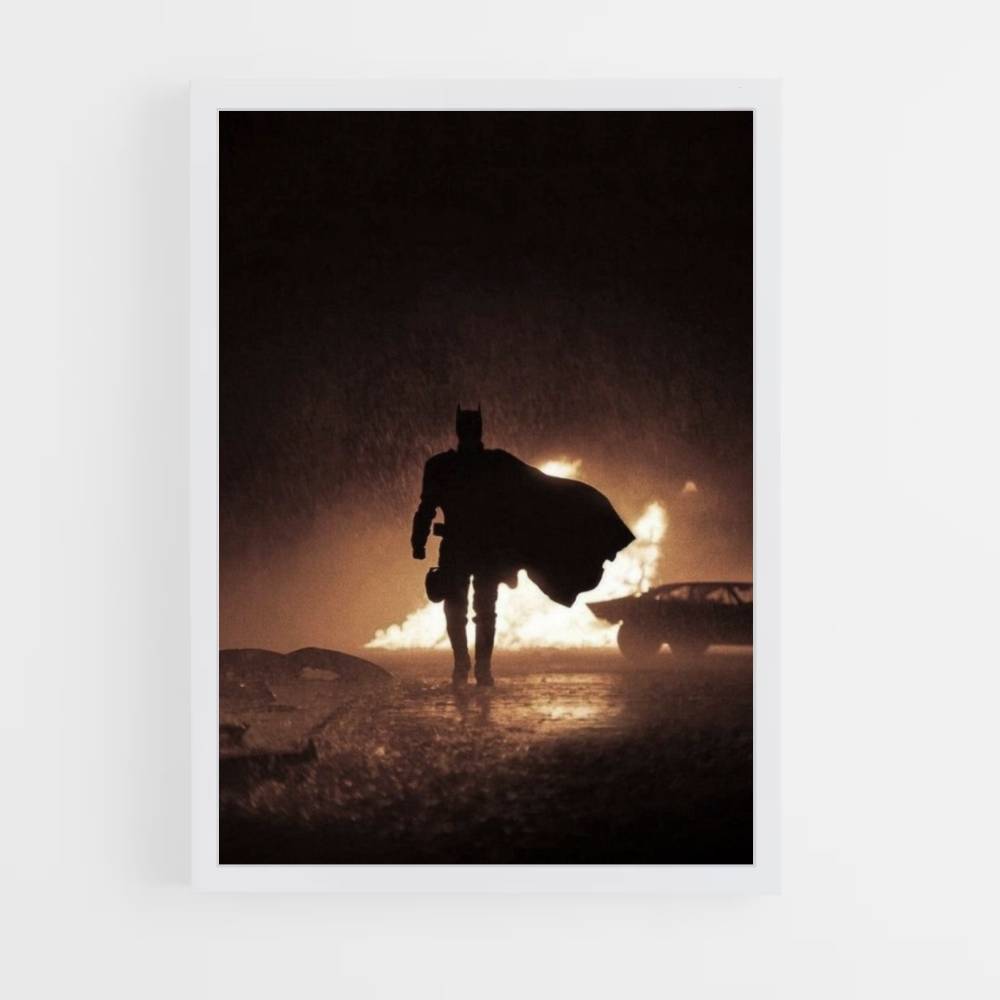 Poster Batman Esplosione